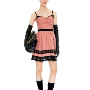 Moschino Cheap & Chic FW 2012 Pink/Black Mini Dress